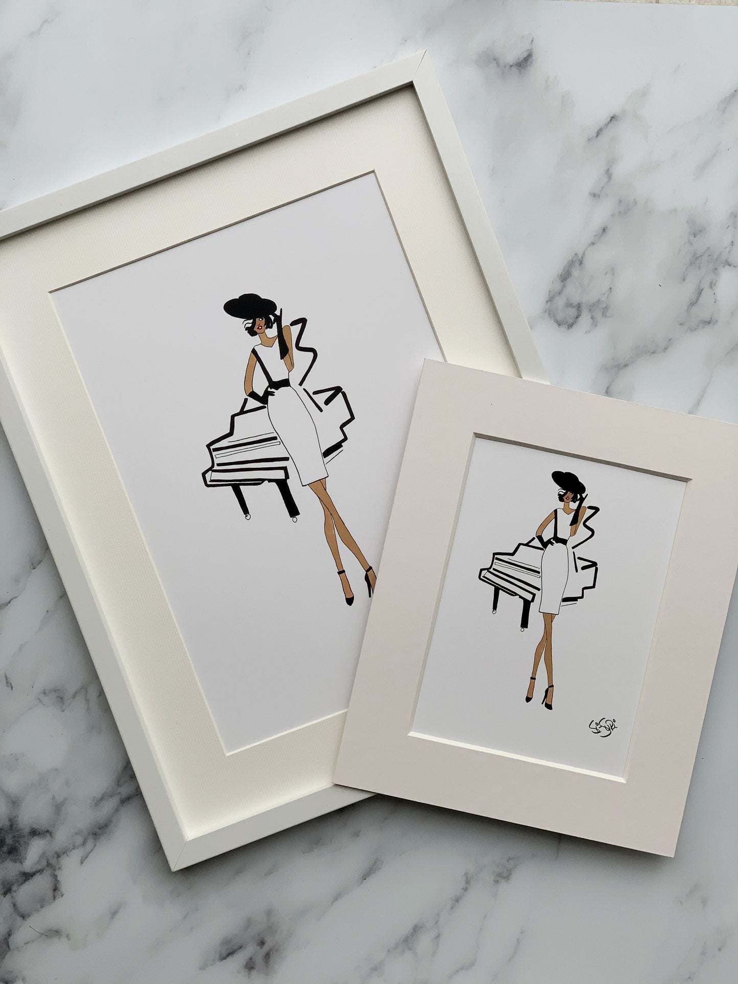 Bold Poise Art Print