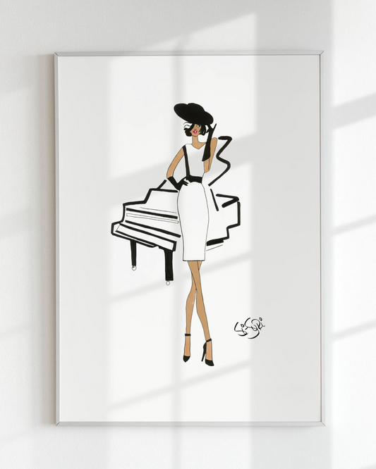 Bold Poise Art Print