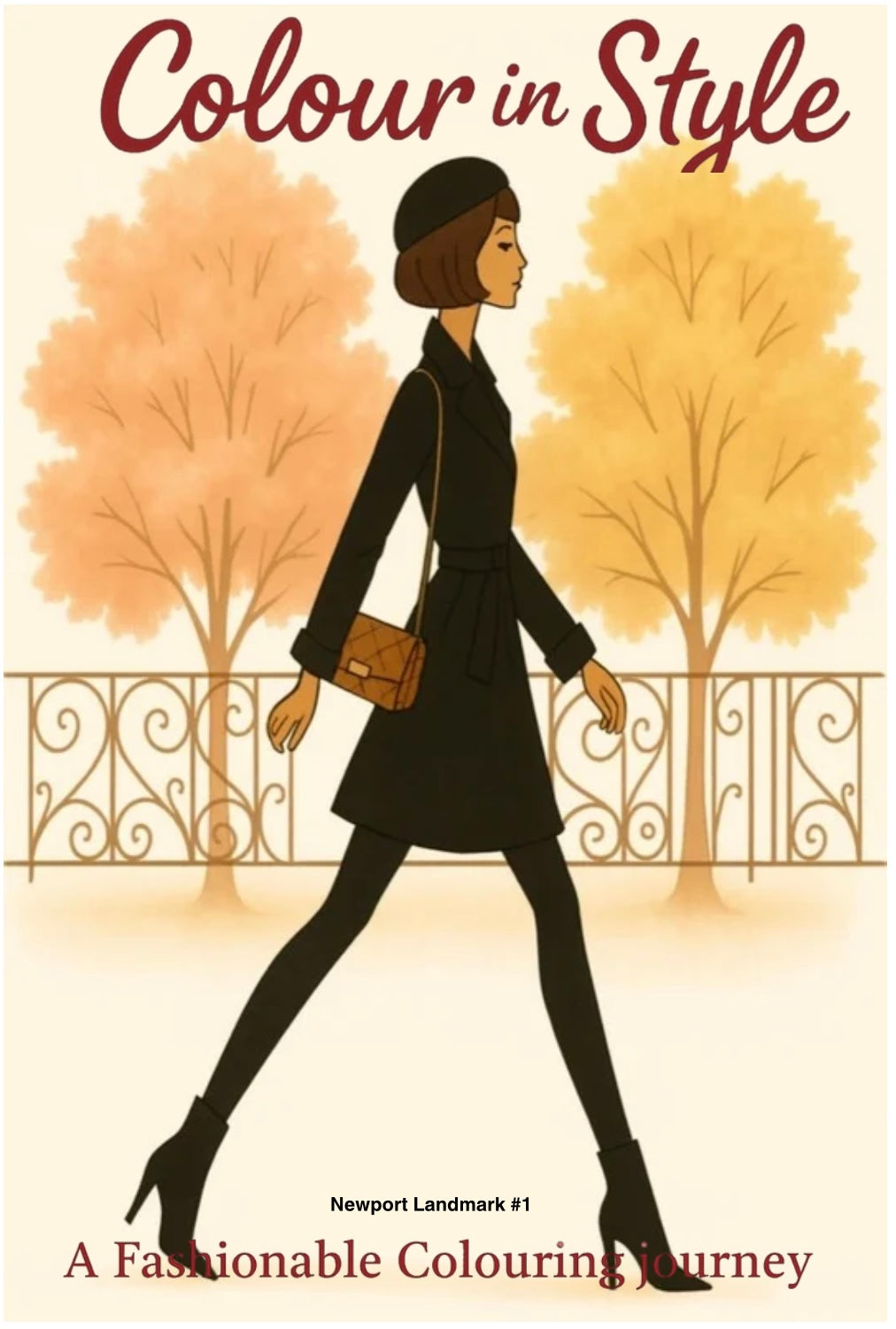 Stylish Travel Colouring