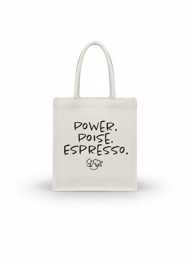 Power Poise Espresso Tote Bag